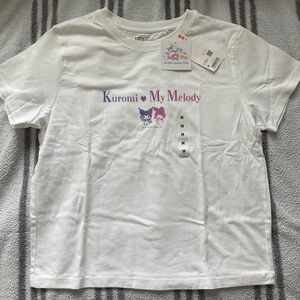 Kuromi & My Melody Women’s White T-Shirt
